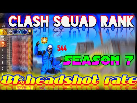#csrank #csGrandmaster ||Gold to grandmaster ||Clash squad rank season 7 || Op headshot highlights😳😳