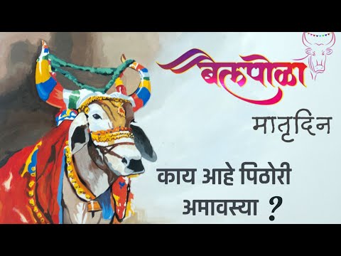 बैलपोळा| पिठोरी व्रत| मातृदिन विशेष| बेंदुर सण|Bailpola Mahiti