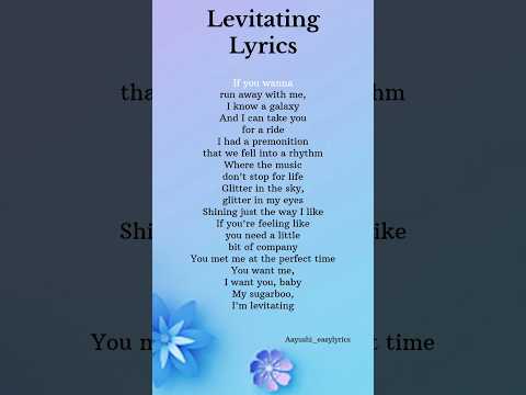 "Levitating"~Dua Lipa #song #shorts #lyrics #dua