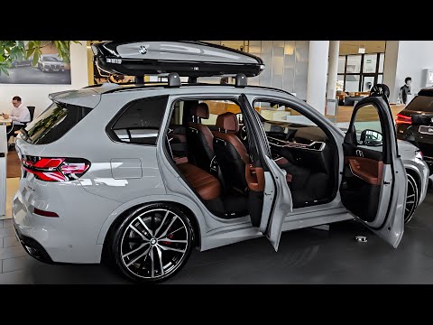 2024 Gray BMW X5 xDrive40i M Sport Facelift - Luxury SUV in Detail