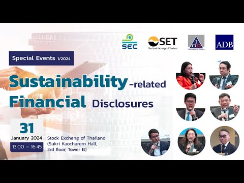 Special Event 2/2: Sustainability-related Financial Disclosures