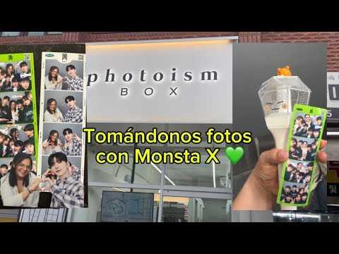 Mini monbebe vlog! Tomándonos fotos con Monsta X por su 10mo aniversario 