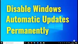 Stop Windows 10 Updates on Any Laptop or PC (No Software)