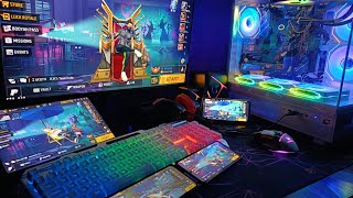 Amd Ryzen 9 7900x Gaming PC 32gb RAM | Free Fire New Video PC Handcom Full Gameplay 🎯 