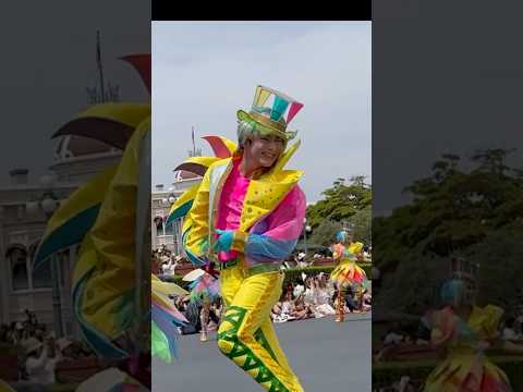 2025.5月再開したハモカラ先頭ダンサーさん！やっぱりよかった！ #ディズニー #ハモカラ #ディズニーランド #ハーモニーインカラー #ハモカラダンサー#shorts