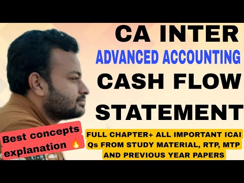 Cash Flow Statement| AS 3 | CA Rahul Aggarwal #cainter
