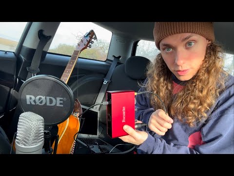 How I record music in my car