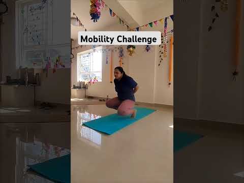 Mobility Challenge 😍#workouttime #fitnessgoals #newchallenge #mobility #weightloss #shorts