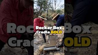Gold Cradle in Australian Goldfields, flashback to 1851 history #goldrush #goldmining
