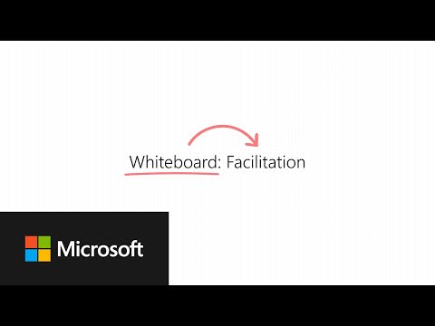 Facilitating sessions with Microsoft Whiteboard