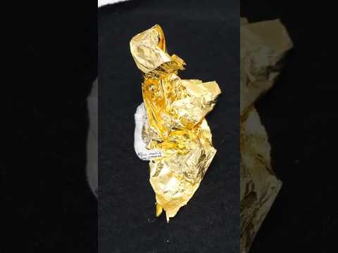 Dissolving gold in mercury