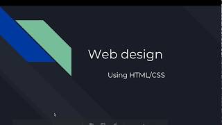 01 - Learn HTML/CSS - Course introduction video