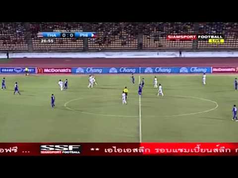 บอลอุ่นเครื่อง ทีมชาติไทย 3-0 ทีมชาติ ฟิลิปปินส์ 09/11/57