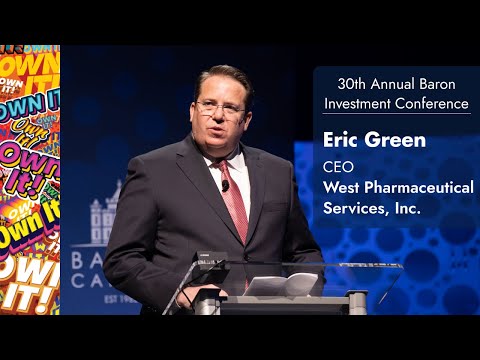 West Pharmaceutical CEO, Eric Green, speaks at the 30th Annual Baron Investment Conference