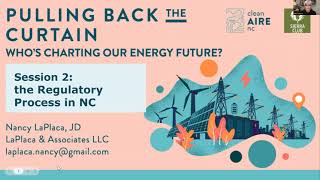Pull Back the Curtain S2 - The Regulatory Process in North Carolina