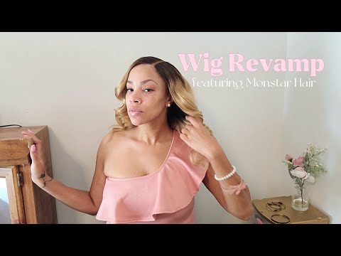 Wig Revamp & Tone ft Monstar Hair