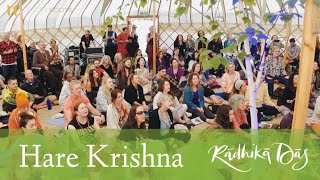 Hare Krishna— Radhika Das — LIVE Kirtan at Community Festival, Wales