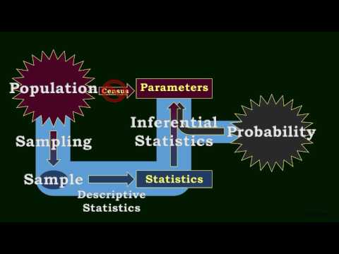 The Big Picture of Probability and Statistics in 3 Minutes (then 10 extra minutes)