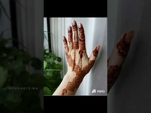 Beautiful mehandi designs #shorts