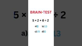 can you solve this math puzzle#shorts#iqtest#viral#trickymath###