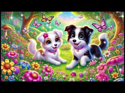Bedtime Story For Kids - Sapphire the Border Collie's Enchanting Adventures