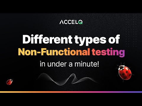 Types of Non-Functional Testing