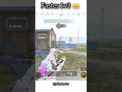 fastest 1V3 👑 #bgmi @Battlegrounds Mobile_IN #shorts #viral