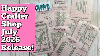 Unboxing My DT Haul for Happy Crafter Shop JULY 2026 Release | Great for Craft Fairs 