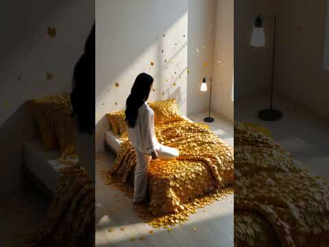 Which Bed Would You Choose? 🛏️✨ | ASMR Cinematic #asmr #asmr bedtime #beautifulgirl