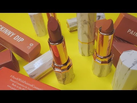 Painted Cosmetics Velvet Matte Lip Color Swatches | Merriest Christmas Specials