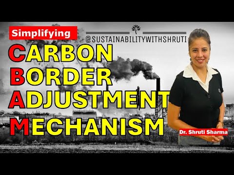 CBAM ICarbon Border Adjustment Mechanism I Climate chang I EU Climate Strategy I Carbon Border Tax