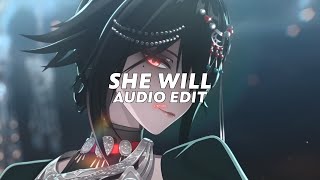 she will (instrumental/tiktok version) || lil wayne & drake [edit audio]