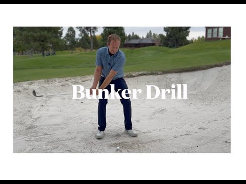 Golf Tips with Coach Steve: Bunker drill