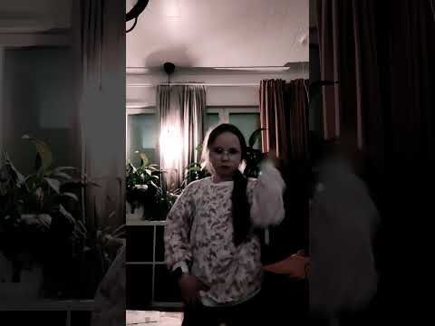 Wednesday Addams Dance #shorts #ella #2023 #addamsfamily #wednesday #wednesdayaddams