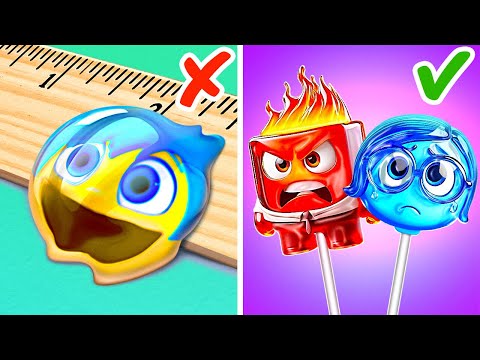 Poor Joy Has Melted 😿 Inside Out 2 Paper Game Book *Cardboard Crafts For Free*