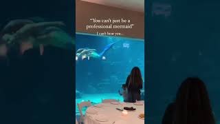 Everything is possible! Including becoming a full-time professional #mermaid 😆