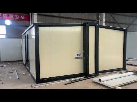 Expandable Container House Display | Wellucky Factory Showcase