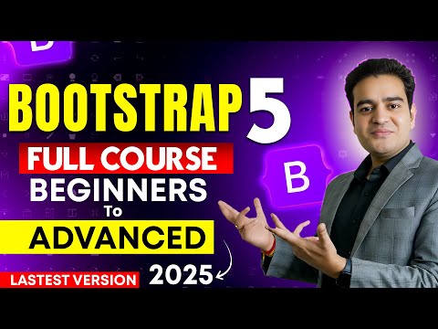 Bootstrap 5 Tutorial for Beginners in Hindi | Bootstrap Full Course in One Video  #bootstraptutorial