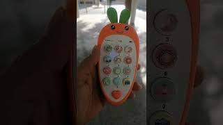 CUTE LEARNING PHONE TOY #digitallearning #satisfying #soundeffects #phonetoy #amazing #video #toy