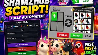 [ NEW UPDATE ] ADOPT ME🐾 | AUTOFARM | FORCE TRADE | AUTO AGE PETS | PASTEBIN KEYLESS
