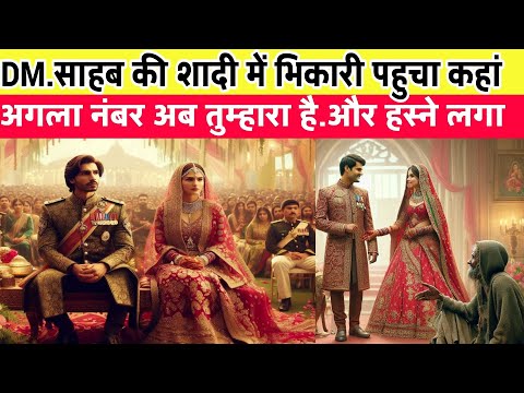 कलेक्टर साहब की शादी में भिखारी पहुंचा; और कहा अगला नंबर तुम्हारा है फिर हुआ | Heart Touching Story
