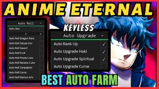 [UPDATE] Anime Eternal Script Showcase | OP Auto Farm + Instant Rank Up!