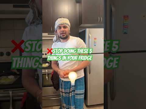 Tip | ❌ 😱 stop doing these 5 things in fridge #food #fridge #tipstermugesh #cooking #tips #canada