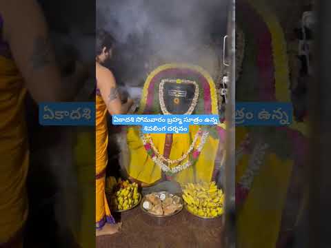 ఏకాదశి సోమవారం ఈ శివ లింగ దర్శనం ఎంతో పుణ్యం #kannappa #rajkumar #varahi #srikalahasti#ytshorts