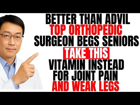 Better Than Advil! THIS Vitamin Kills Joint Pain Builds Strong Legs | Backed By Science
