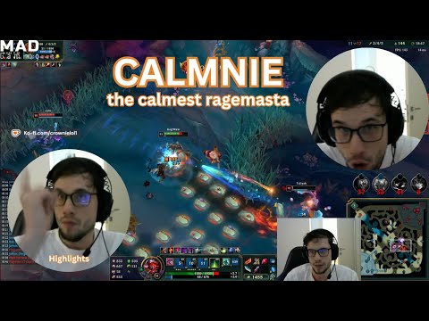 Crownie turns CALMNIE... sort of 😅
