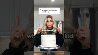 Taylor Swift TTPD Cake 🖤🤍