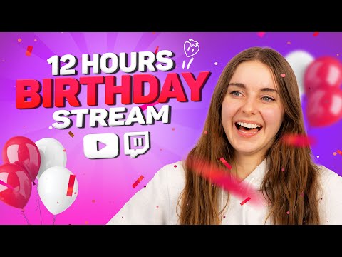 12hr BIRTHDAY stream 🎂 Use Code Lufu #ad🎂