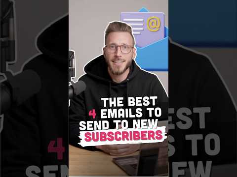 4 Essential Emails for Your B2B Newsletter Welcome Series!