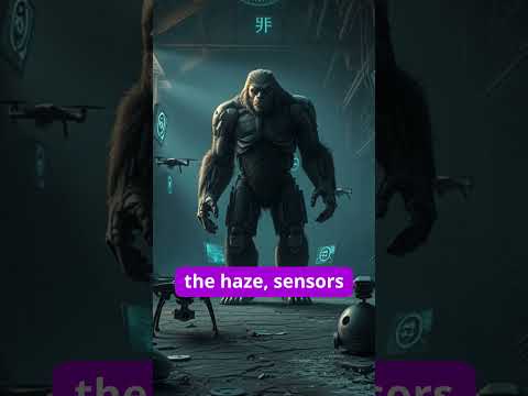 🔤Bigfoot Wakes Up in Abandoned AI Factory | The Hybrid Returns | Milky AI World #veo3google #bigfoot